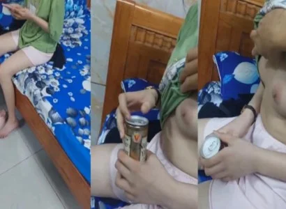 Khám cô bạn gái mới lớn và khám phá trong nhà nghỉ